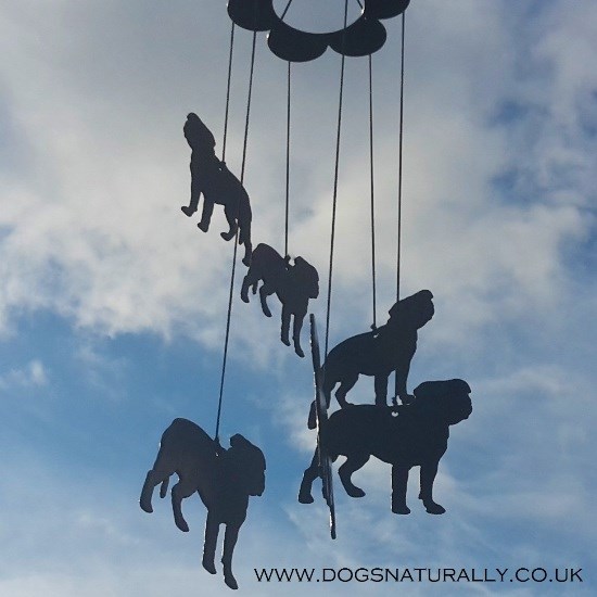 Staffordshire Bull Terrier Memorial Windchimes